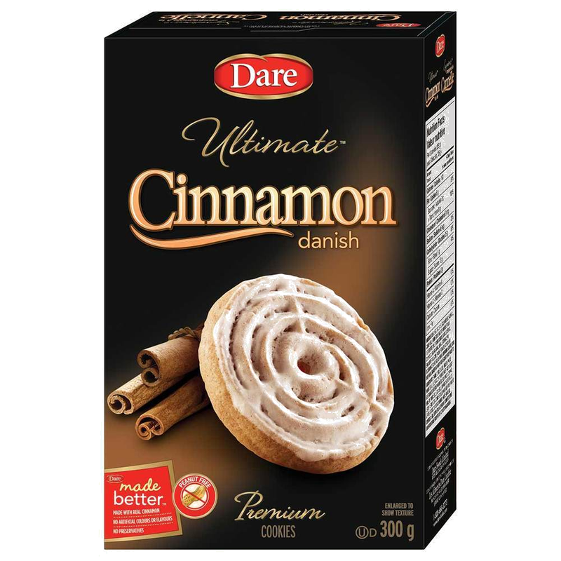 Dare Ultimate Cinnamon Danish Cookies, 300 g