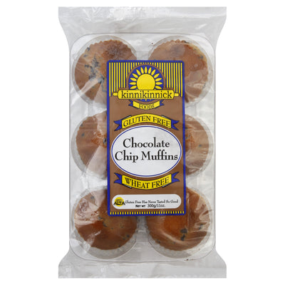 Kinnikinnick Gluten Free  Chocolate Chip Muffins, 312 g