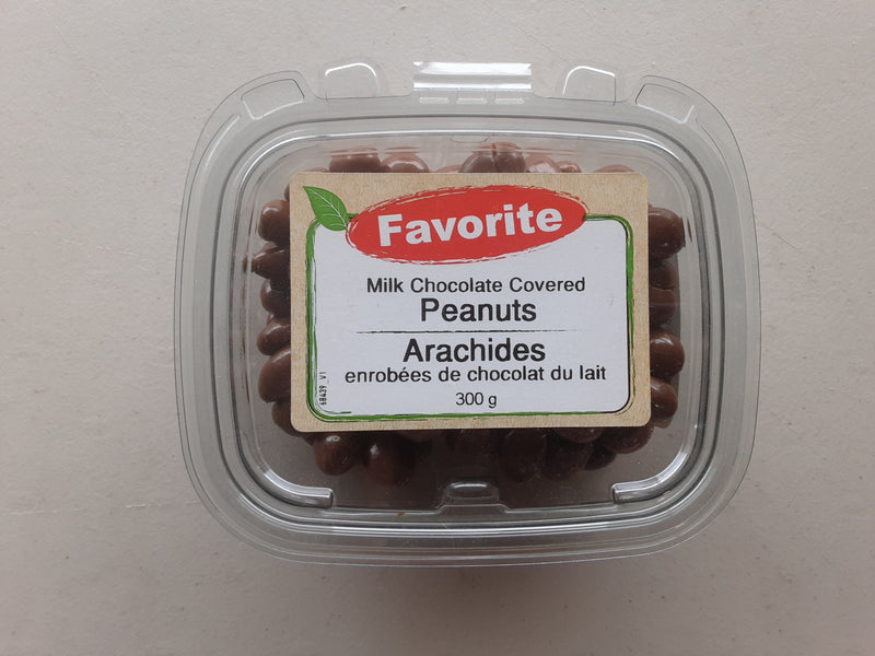 Favorite Milk Chocolate Covered Peanuts, 300 g