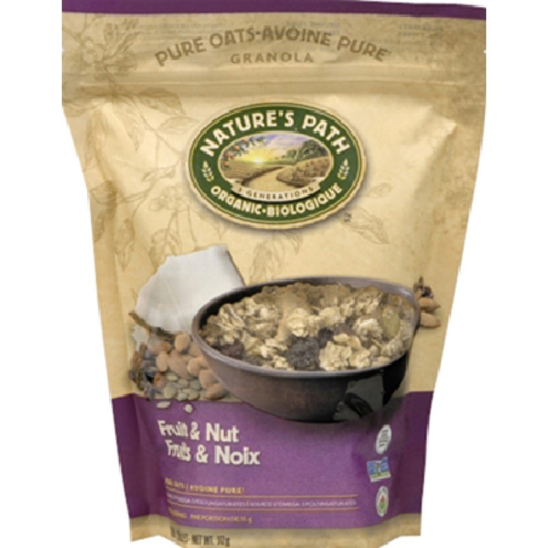 Nature's Path Pure Oats Fruit & Nut Granola, 30 g