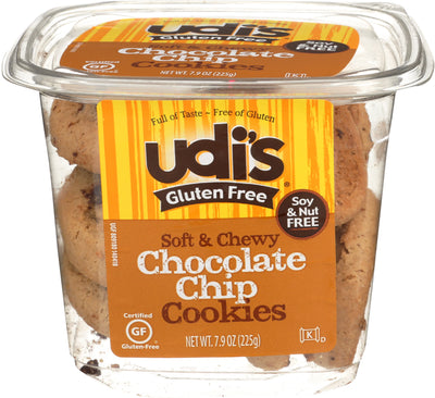 Udi's Gluten Free Soft & Chewy Chocolate Chip Cookies, 224 g