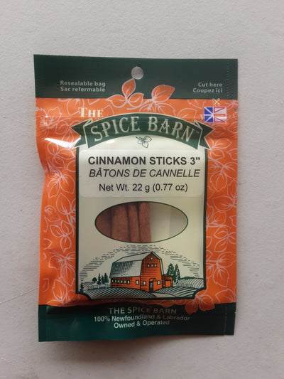 Spice Barn Cinnamon Sticks, 22 g