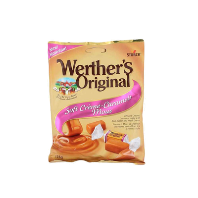 Werther's Original Soft Caramels with Vanilla Centre, 128 g