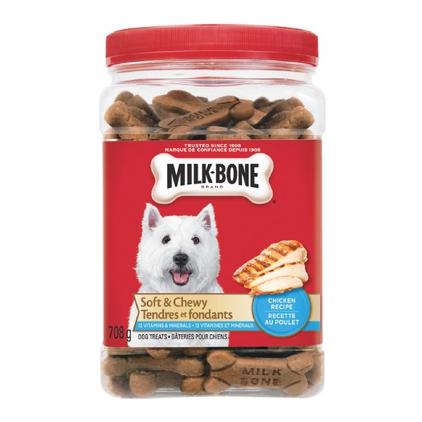Milk Bone Soft & Chewy Dog Treats, 708 g
