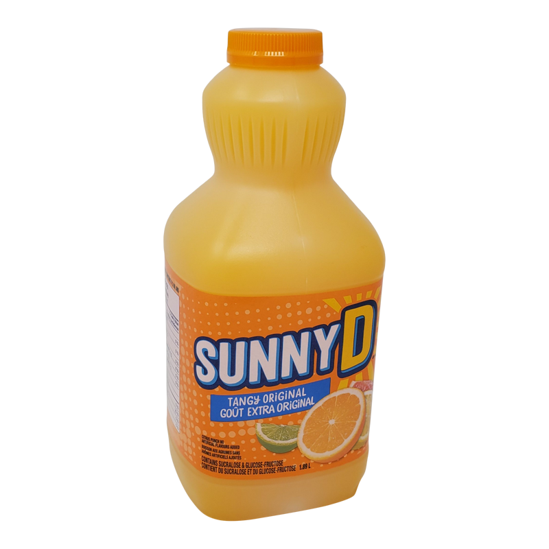 Sunny D Tangy Original Drink, 1.89L