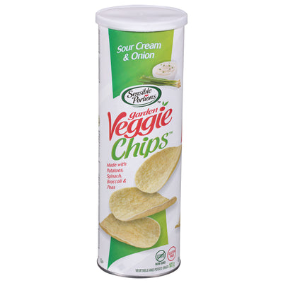 Sensible Portions Sour Cream & Onion Vegetable and Potato Snacks, 141 g