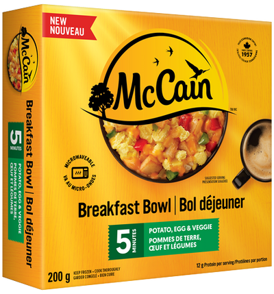 McCain Breakfast Potato Egg & Veggie Bowl, 200 g