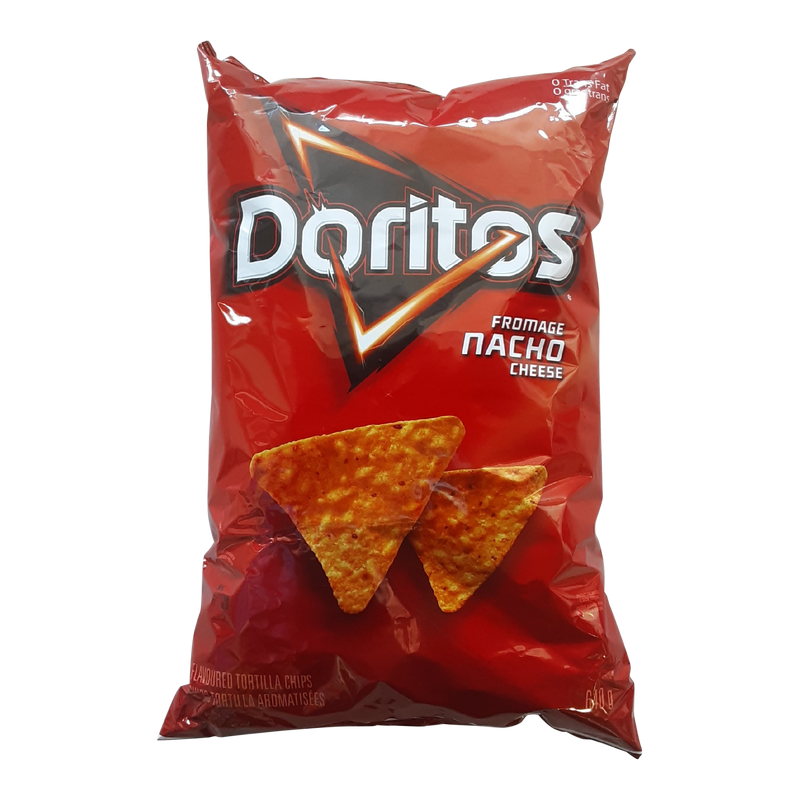Doritos Nacho Cheese Tortilla Chips, 640 g