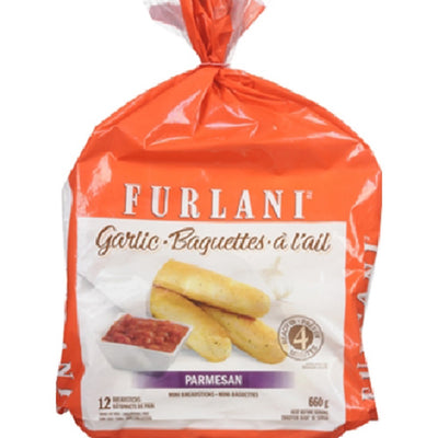 Furlani Garlic Baguettes Parmesan, 660 g