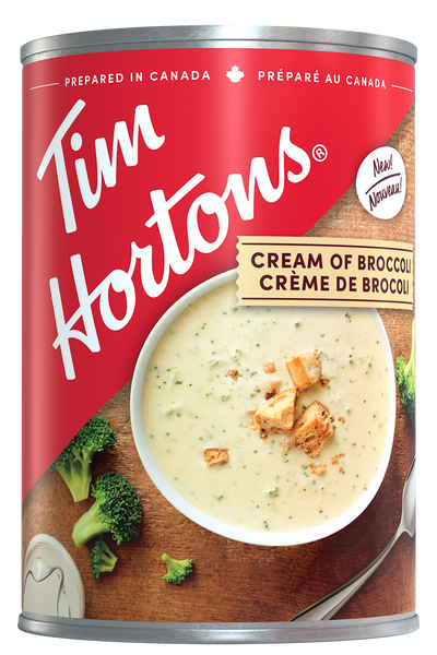 Tim Hortons Cream of Broccoli, 540 mL