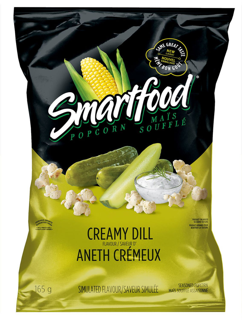 Smart Food Creamy Dill Popcorn, 165 g