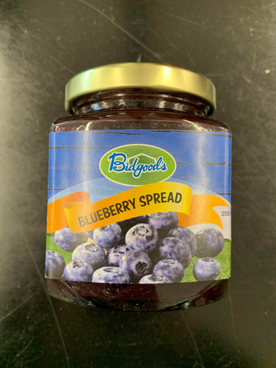 BIDGOOD'S BLUEBERRY SPREAD, 250 mL