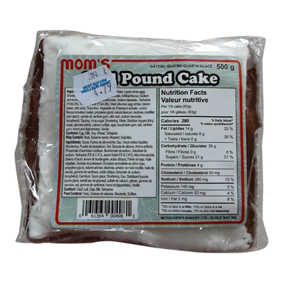 Mom's Iced Pound Cake, 500 g