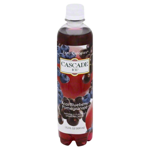 Cascade Ice Acai Blueberry Pomegranate Sparkling Water, 509 ml