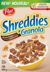 Shreddies Brown Sugar + Granola Cereal, 495 g