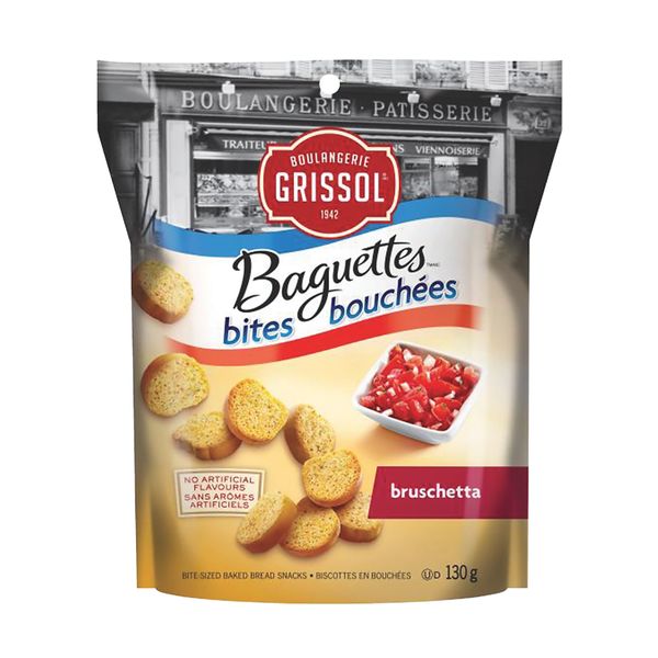 Grissol Baguettes Bites Bruschetta, 130 g