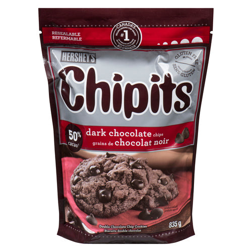 Hershey's Chipits Special Dark Chocolate Chips, 835 g