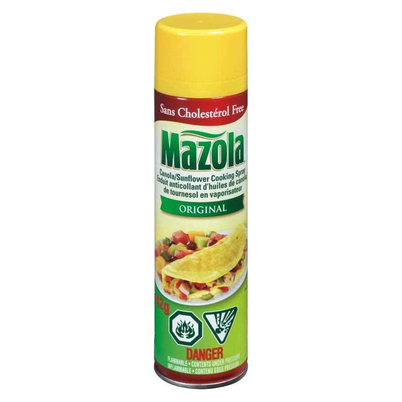 Mazola Canola/Sunflower Cooking Spray Original, 142 g