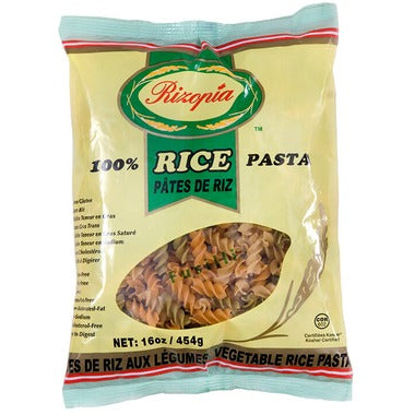 RIZOPIA BROWN RICE FUSILLINI, 454g