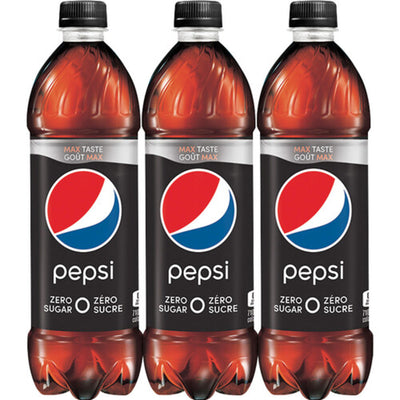 Pepsi Zero Sugar, 6 x 710mL