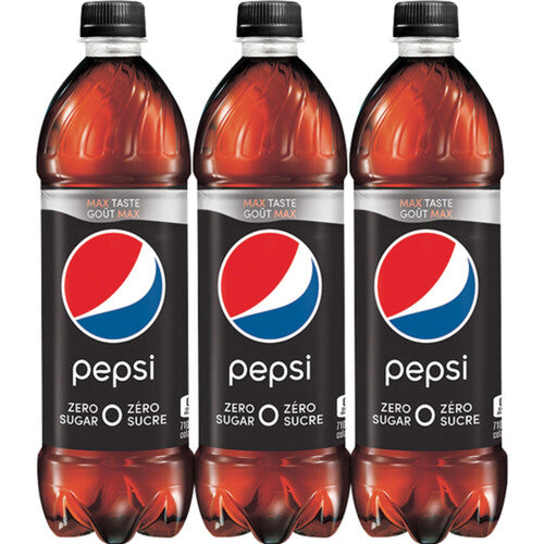 Pepsi Zero Sugar, 6 x 710mL