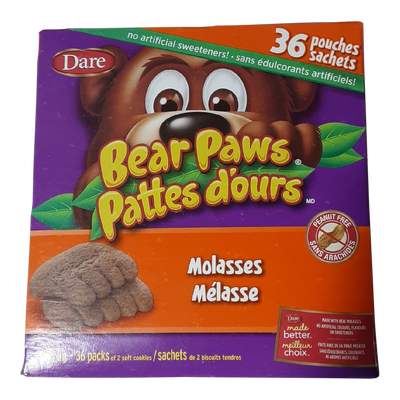 Bear Paws Molasses, 1.44 kg (36ct)