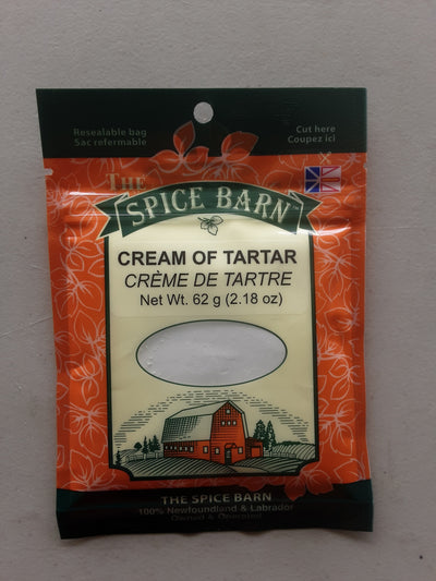 Spice Barn Cream Of Tartar, 62 g
