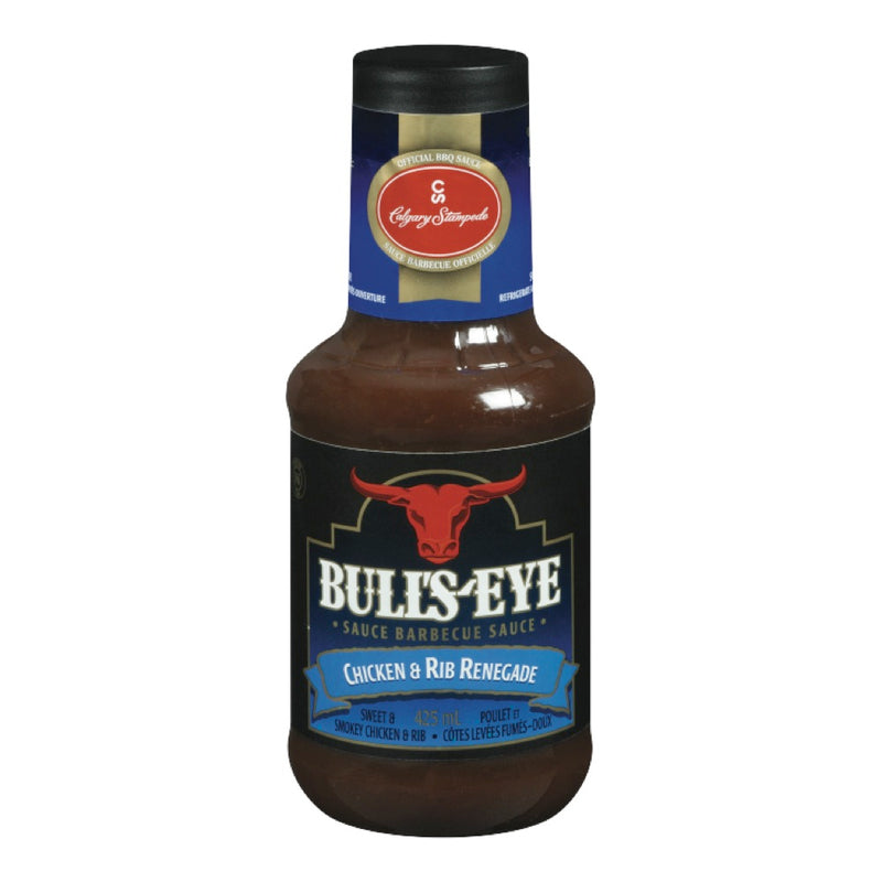 Bull's-Eye Chicken & Rib Renegade Barbeque Sauce, 425 mL