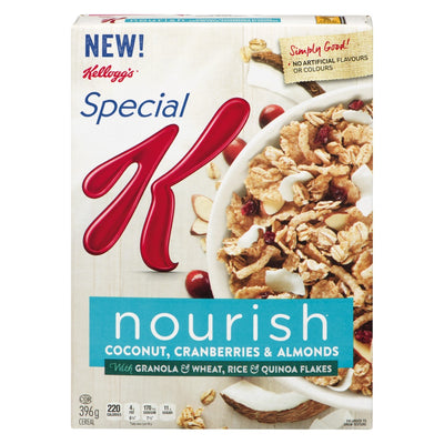 Kellogg's Special K Nourish Coconut, Cranberries & Almonds, 396 g
