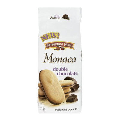 Pepperidge Farm Monaco, Double Chocolate, 213 g