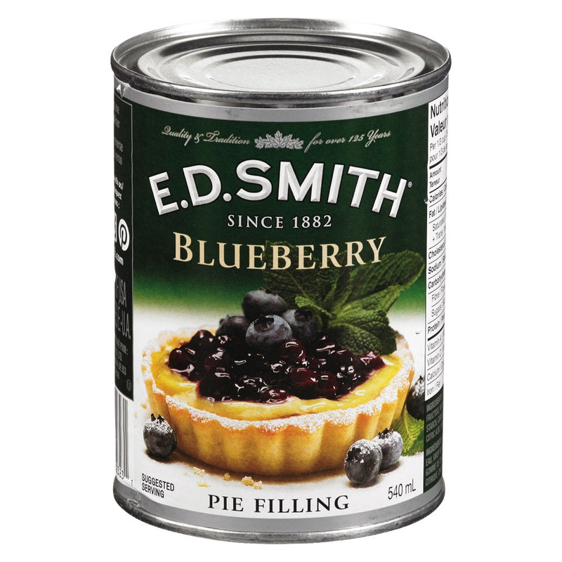 E.D. Smith Blueberry Pie Filling, 540 mL