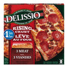 Delissio Rising Crust 3 Meat Pizza, 834 g