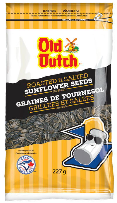 Old Dutch Roasted & Salted Sunflower Seeds, 227 g