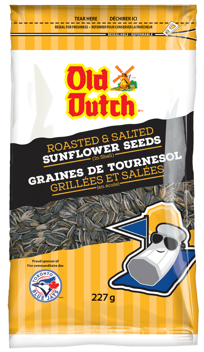 Old Dutch Roasted & Salted Sunflower Seeds, 227 g