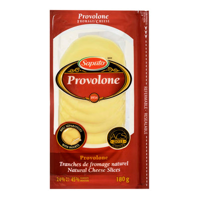 Saputo Provolone Sliced Cheese, 160 g