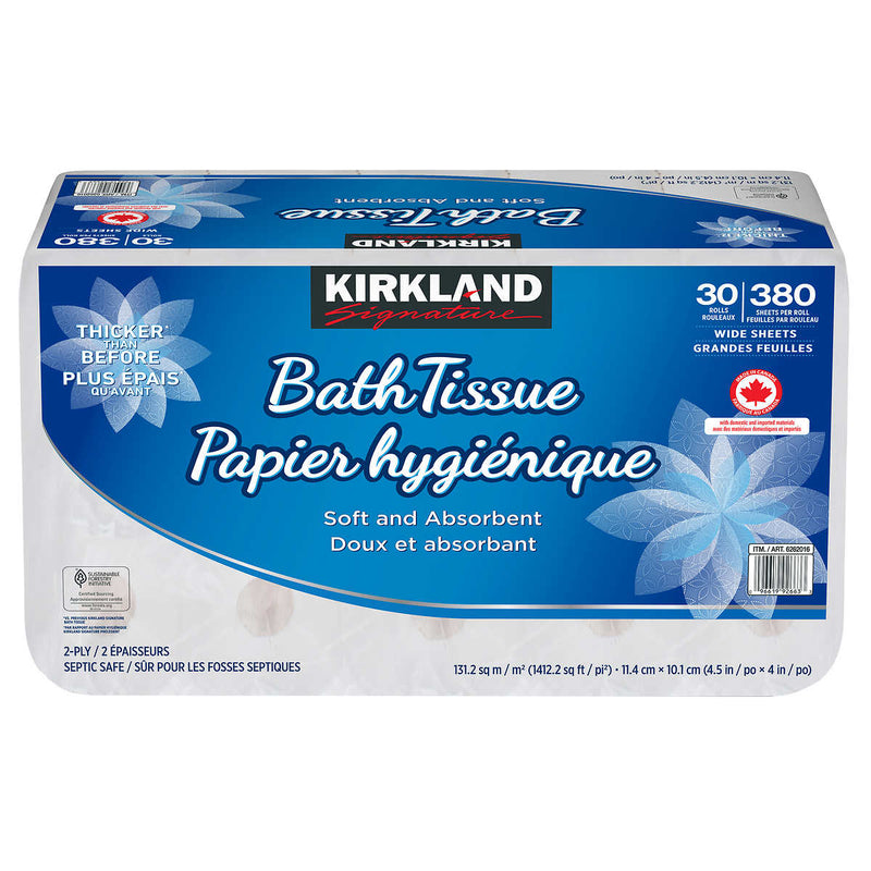 Kirkland Signature Bathroom Tissue, 30 pk