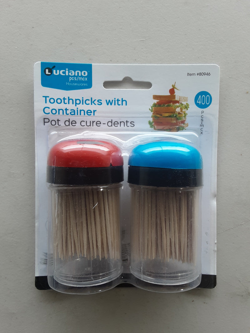 Luciano Toothpicks, 400 ct