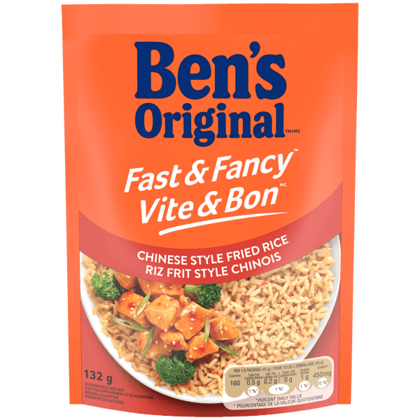 Ben's Original Fast & Fancy Chinese Style Fried Rice, 132 g