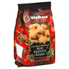 Walkers Mini Festive Stars Shortbread Cookies, 125 g