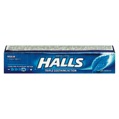 Halls Original Triple Soothing Action Cough Drops, 9 ct