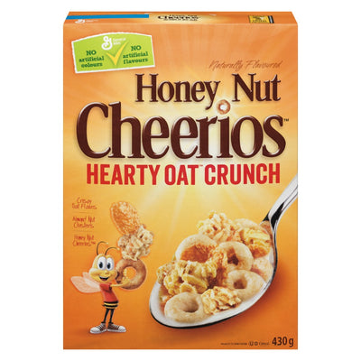 Cheerios Honey Nut Hearty Oat Crunch, 430 g