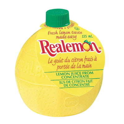 Realemon Lemon Juice From Concentrate, 125 ml