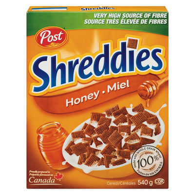 Shreddies Honey Cereal, 540 g
