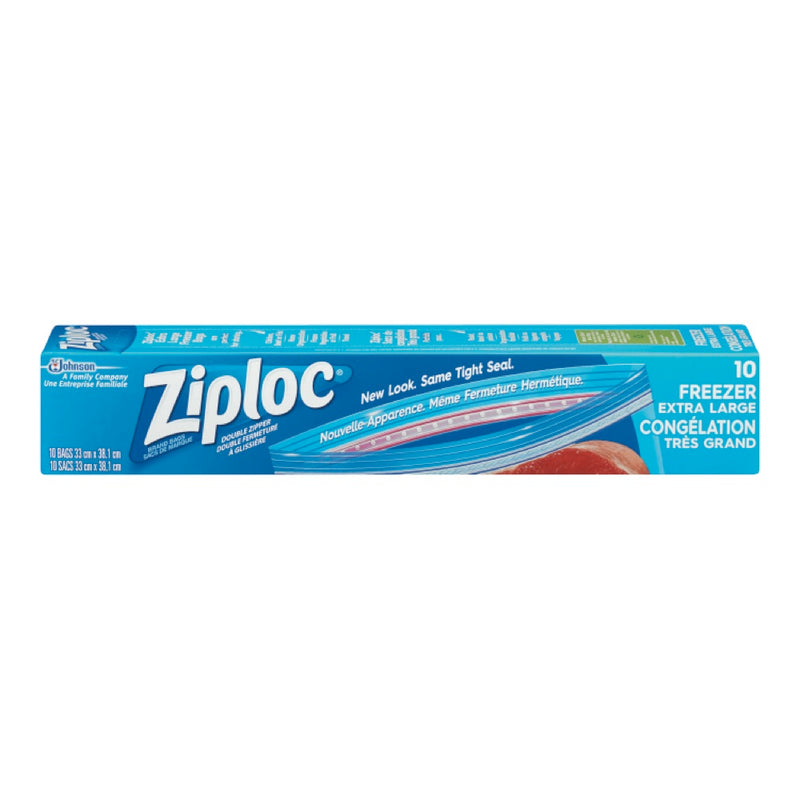 Ziploc Freezer Bags Extra Large, 10 ct
