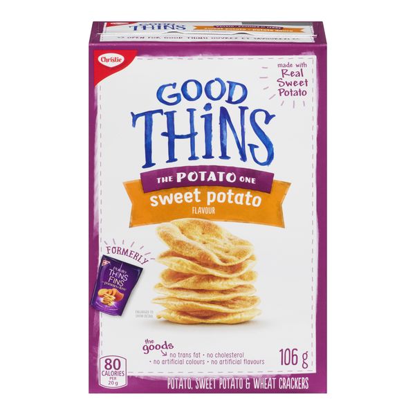 Good Thins Sweet Potato Crackers, 106 g