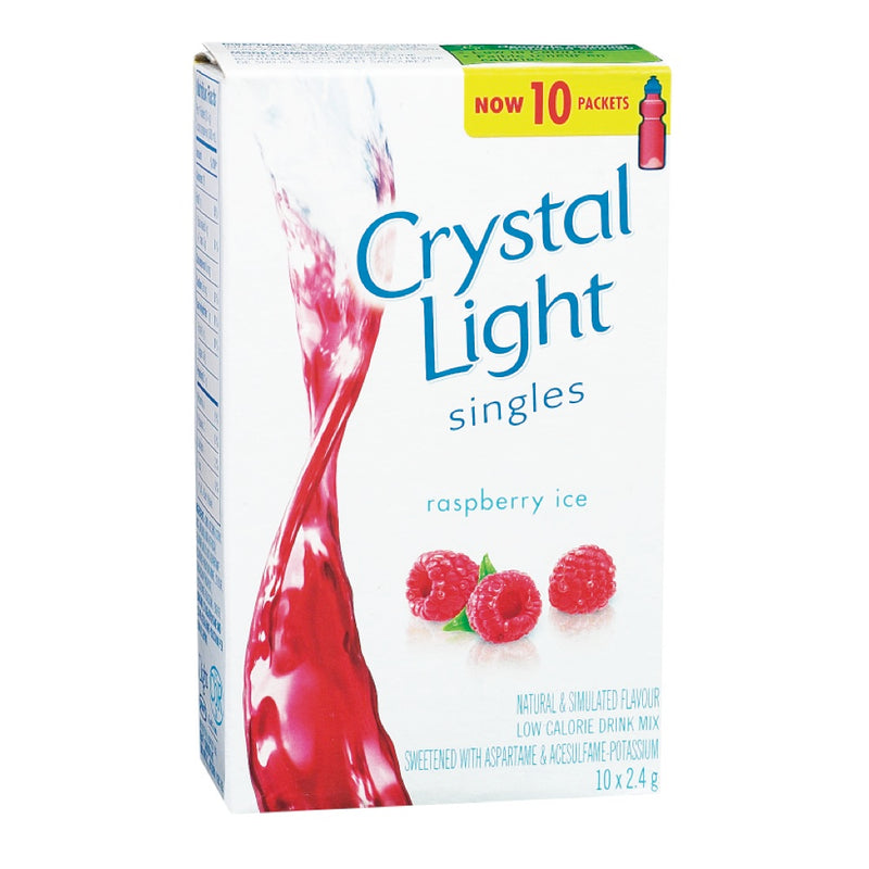 Crystal Light Raspberry Ice, 10 count,  24 g