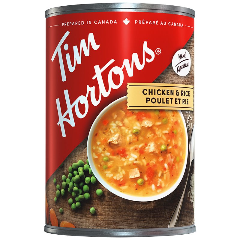 Tim Hortons Chicken & Rice Soup, 540 mL