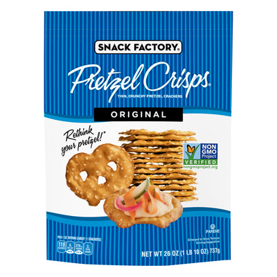 Pretzel Crisps Original Pretzel Crackers, 737 g