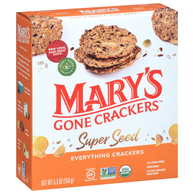 Mary's Gone Crackers Everything Super Seed Crackers, 156 g