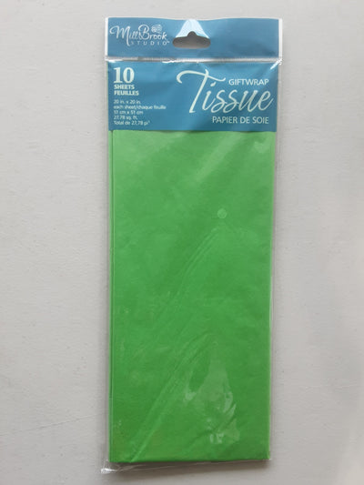 TISSUE PAPER LIGHT GREEN